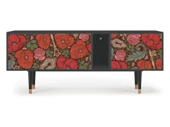 Móvel De Tv| Mueble de TV - 170х69х48 cm - T1 - Poppy Garden, Antracite Cinza antracite