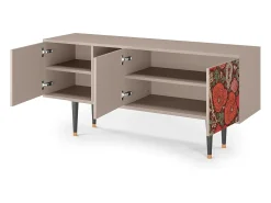 Outlet Mueble de TV - 150х69х41 cm - T5 - Poppy Garden, Latte Bege