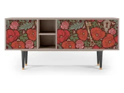 Outlet Mueble de TV - 150х69х41 cm - T5 - Poppy Garden, Latte Bege