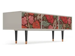 Móvel De Tv| Mueble de TV - 170х59х48 cm - T4 - Poppy Garden, Areia Bege