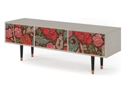 Móvel De Tv| Mueble de TV - 170х59х48 cm - T4 - Poppy Garden, Areia Bege