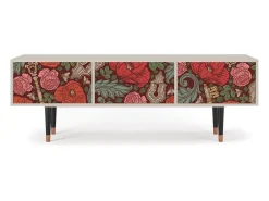 Móvel De Tv| Mueble de TV - 170х59х48 cm - T4 - Poppy Garden, Areia Bege