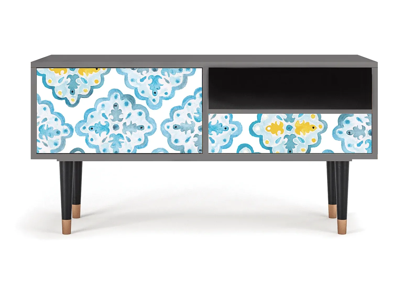 Discount Mueble de TV - 115х59х48 cm - T3 - Portugese tiles, Areia Bege