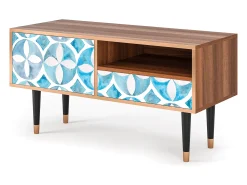 Mueble de TV - 115х59х48 cm - T3 - Porto Mood, Nogueira^ Móvel De Tv