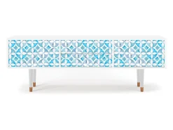 Móvel De Tv* Mueble de TV - 170х59х48 cm - T4 - Porto Mood, Branco Bege