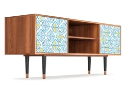 Outlet Mueble de TV - 170х69х48 cm - T2 - Portugese tiles, Nogueira Castanho