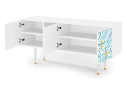 Outlet Mueble de TV - 150х69х41 cm - T5 - Portugese tiles, Branco Bege