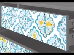 Mueble de TV - 170х59х48 cm - T4 - Portugese tiles, Cinza^ Móvel De Tv