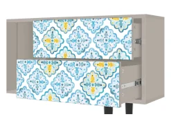Móvel De Tv* Mueble de TV - 170х69х48 cm - T1 - Portugese tiles, Areia Bege