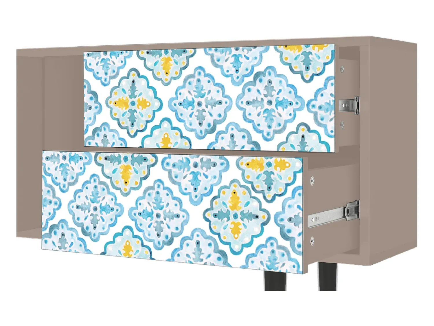 Mueble de TV - 170х69х48 cm - T1 - Portugese tiles, Latte^ Móvel De Tv