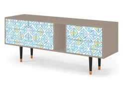 Mueble de TV - 170х69х48 cm - T1 - Portugese tiles, Latte^ Móvel De Tv
