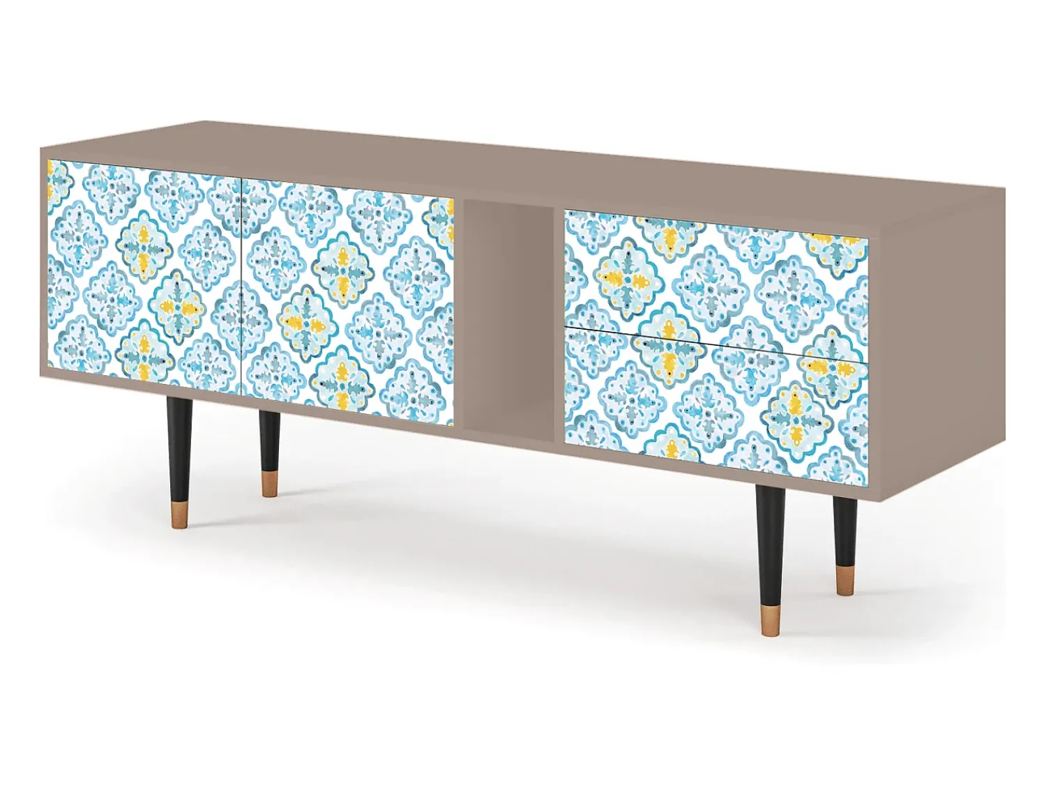 Mueble de TV - 170х69х48 cm - T1 - Portugese tiles, Latte^ Móvel De Tv