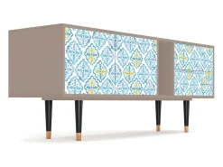 Mueble de TV - 170х69х48 cm - T1 - Portugese tiles, Latte^ Móvel De Tv