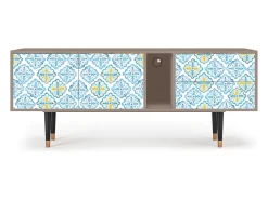 Mueble de TV - 170х69х48 cm - T1 - Portugese tiles, Latte^ Móvel De Tv