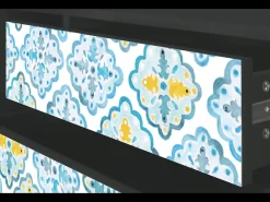 Móvel De Tv* Mueble de TV - 170х59х48 cm - T4 - Portugese tiles, Antracite Cinza antracite