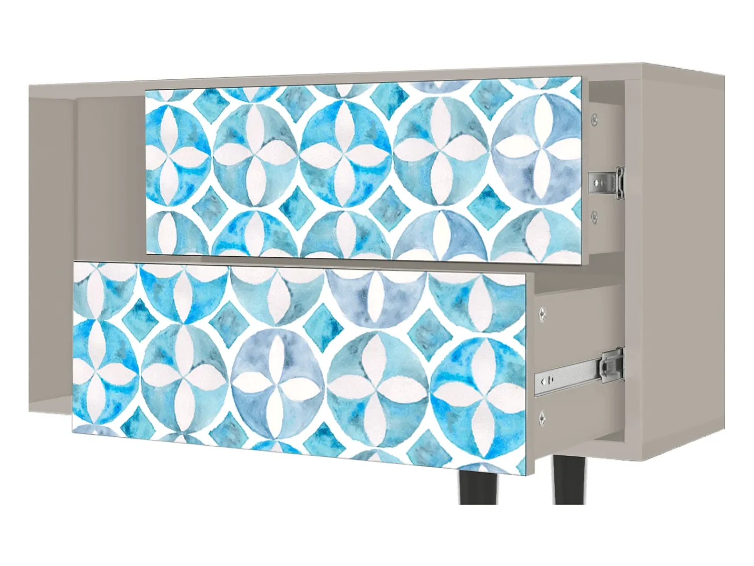 Móvel De Tv| Mueble de TV - 170х69х48 cm - T1 - Porto Mood, Areia Bege