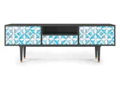 New Mueble de TV - 170х59х41 cm - T6 - Porto Mood, Antracite Cinza antracite