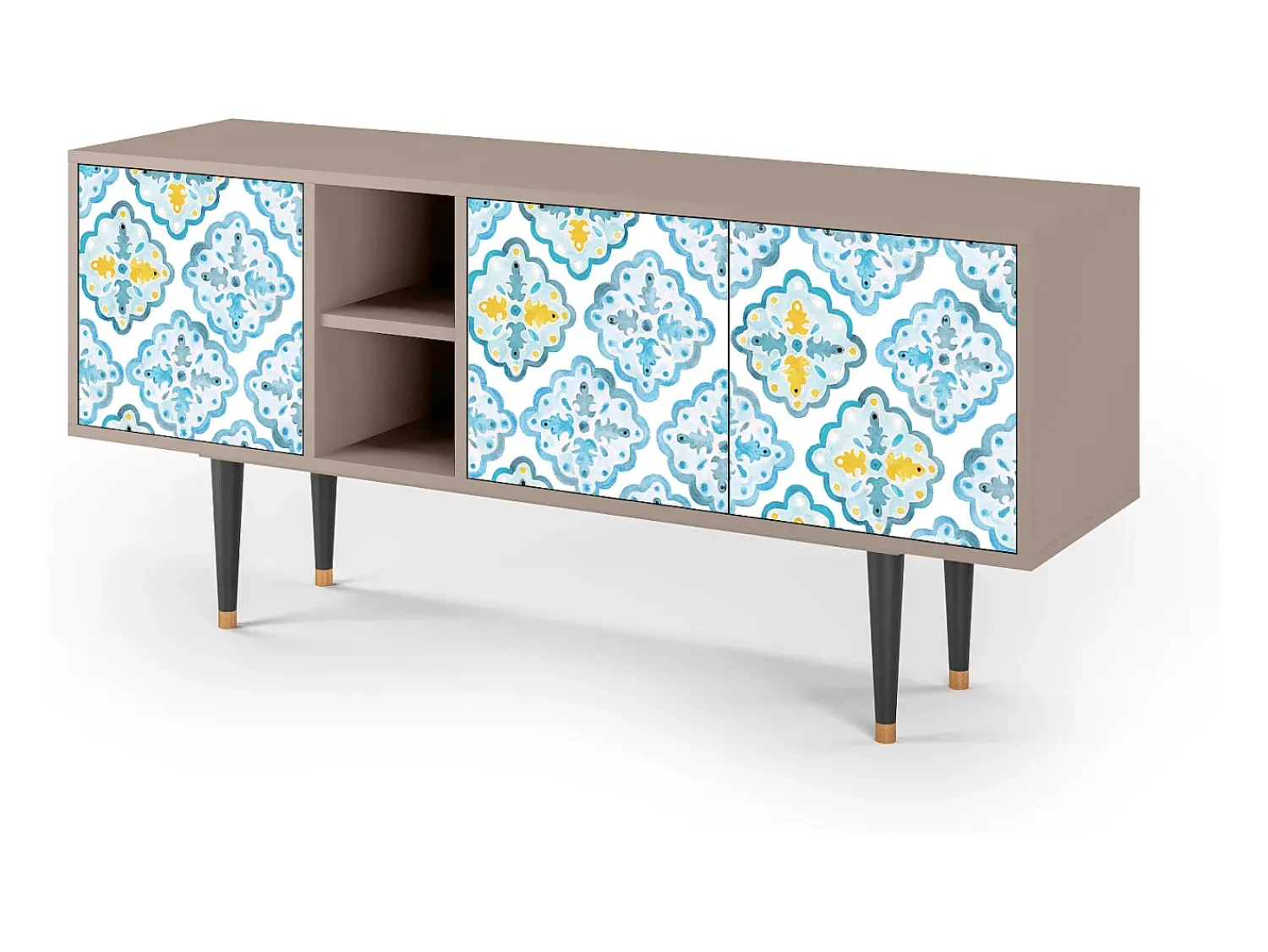 Online Mueble de TV - 150х69х41 cm - T5 - Portugese tiles, Latte Bege