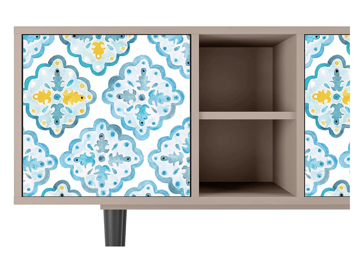 Online Mueble de TV - 150х69х41 cm - T5 - Portugese tiles, Latte Bege