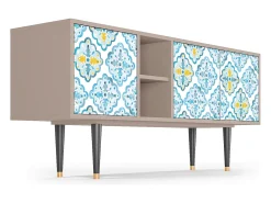 Online Mueble de TV - 150х69х41 cm - T5 - Portugese tiles, Latte Bege