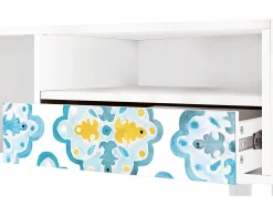 Hot Mueble de TV - 115х59х48 cm - T3 - Portugese tiles, Branco Bege