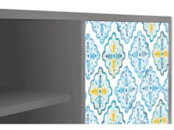 Móvel De Tv| Mueble de TV - 170х69х48 cm - T2 - Portugese tiles, Cinza Cinzento
