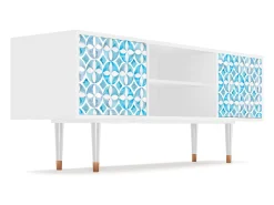 Móvel De Tv| Mueble de TV - 170х69х48 cm - T2 - Porto Mood, Branco Bege