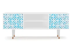 Móvel De Tv| Mueble de TV - 170х69х48 cm - T2 - Porto Mood, Branco Bege