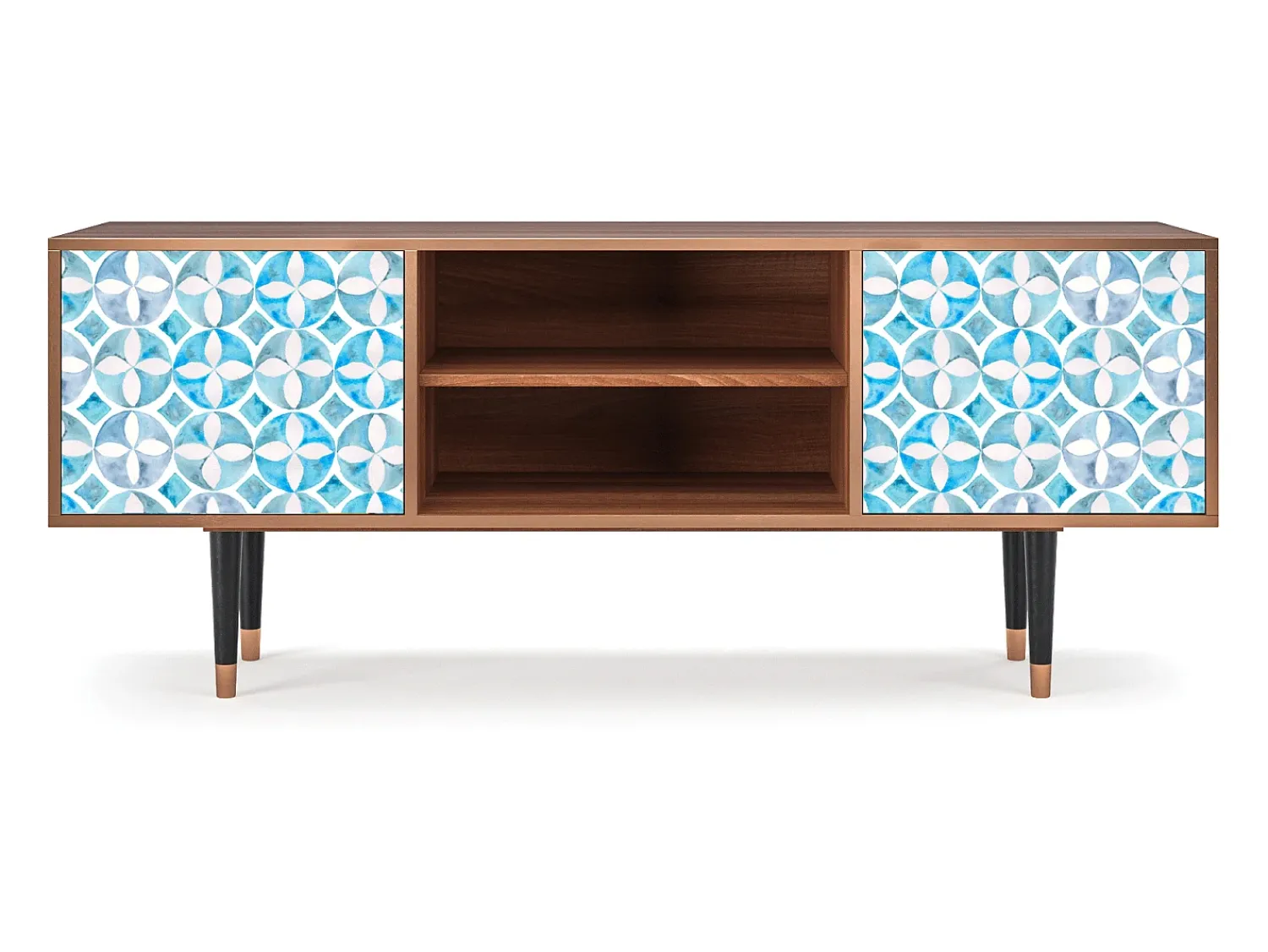 Mueble de TV - 170х69х48 cm - T2 - Porto Mood, Nogueira^ Móvel De Tv