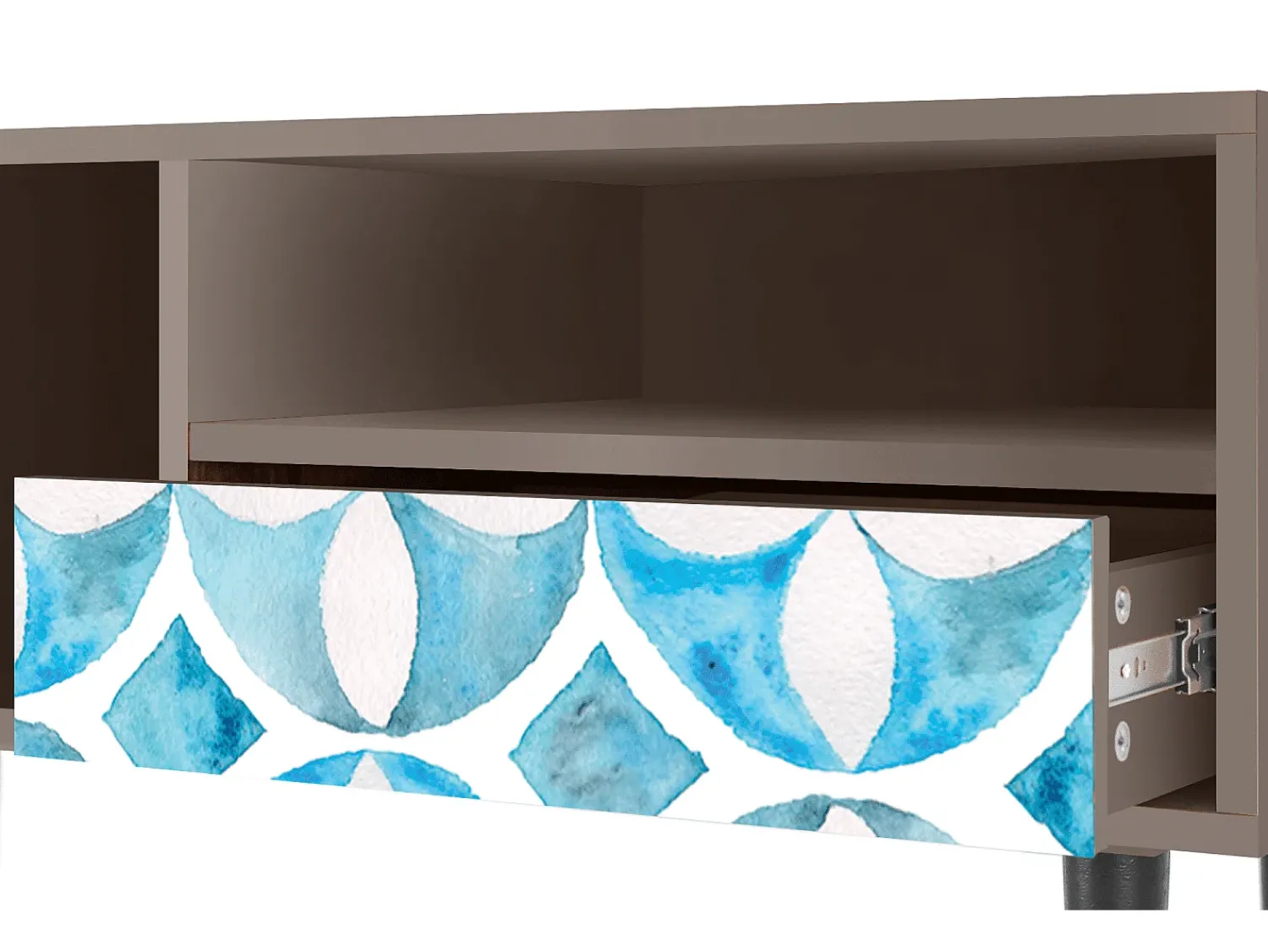 Móvel De Tv* Mueble de TV - 115х59х48 cm - T3 - Porto Mood, Latte Bege