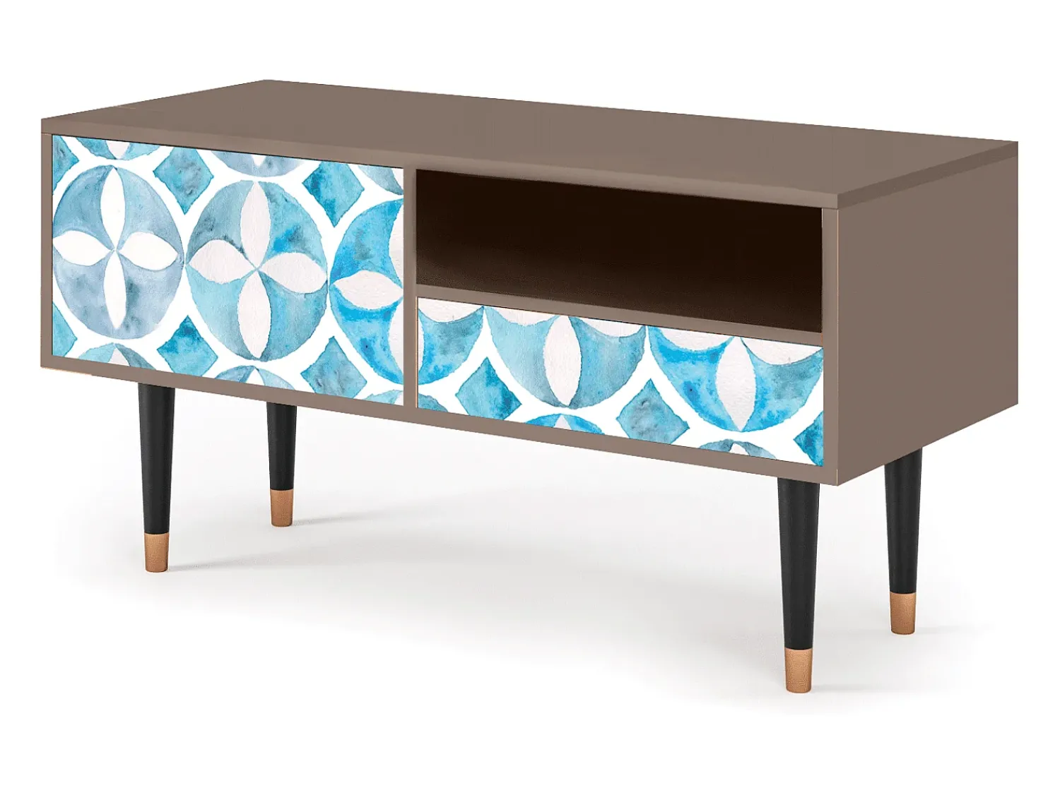 Móvel De Tv* Mueble de TV - 115х59х48 cm - T3 - Porto Mood, Latte Bege