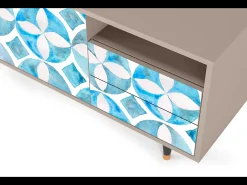 Mueble de TV - 125х56х41 cm - T7 - Porto Mood, Latte^ Móvel De Tv