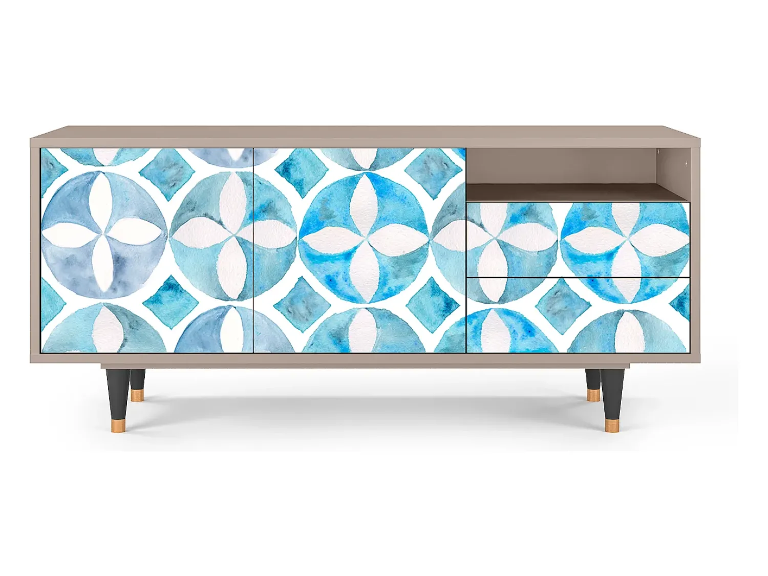 Mueble de TV - 125х56х41 cm - T7 - Porto Mood, Latte^ Móvel De Tv