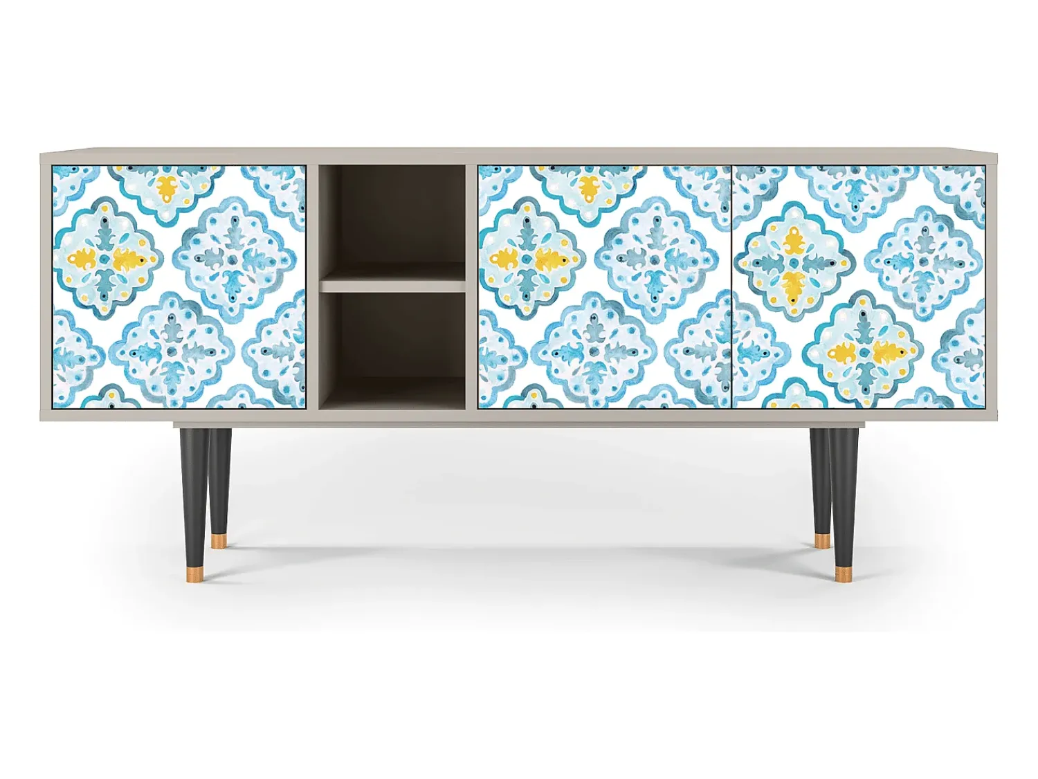 Mueble de TV - 150х69х41 cm - T5 - Portugese tiles, Areia^ Móvel De Tv