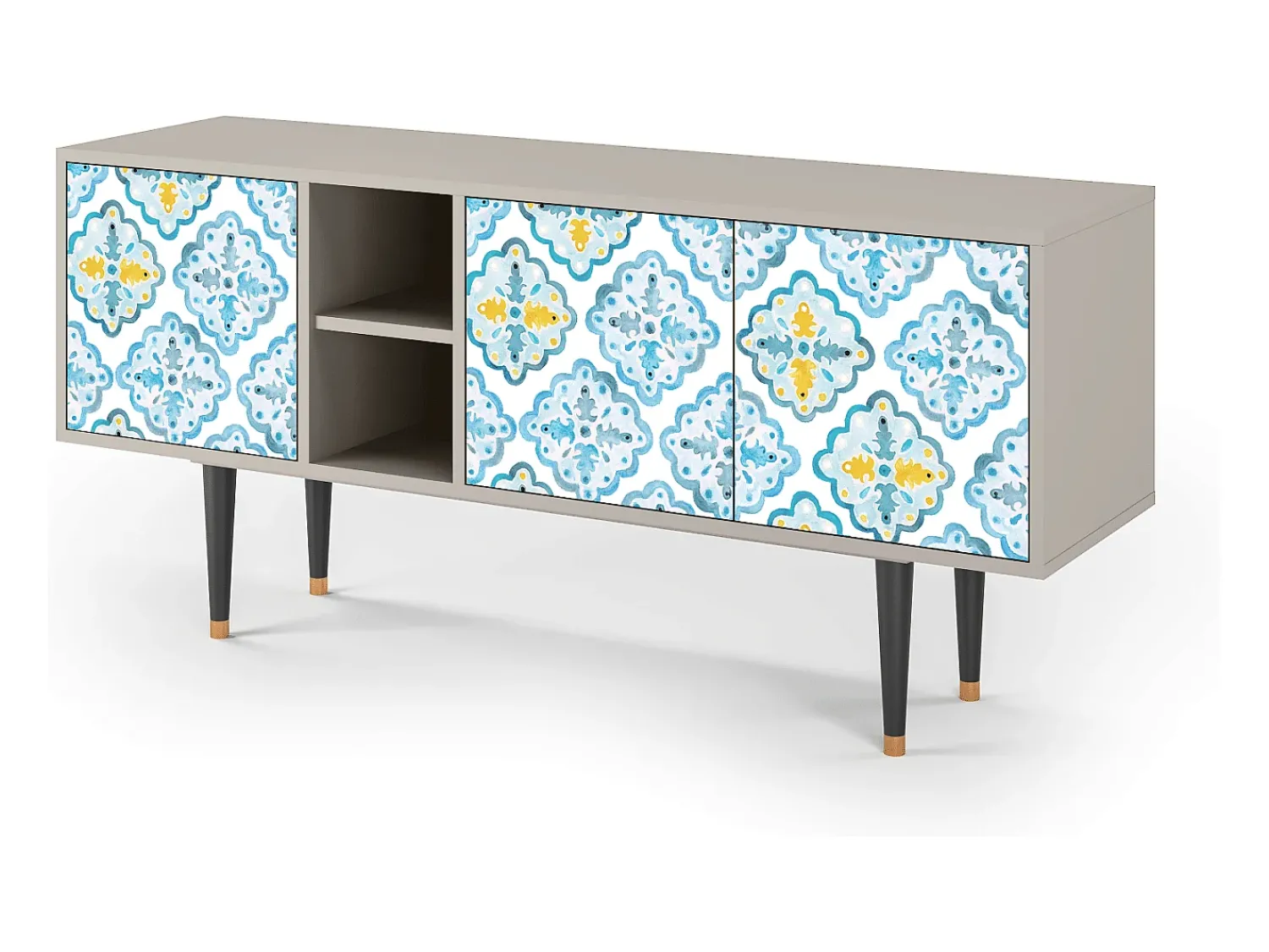 Mueble de TV - 150х69х41 cm - T5 - Portugese tiles, Areia^ Móvel De Tv