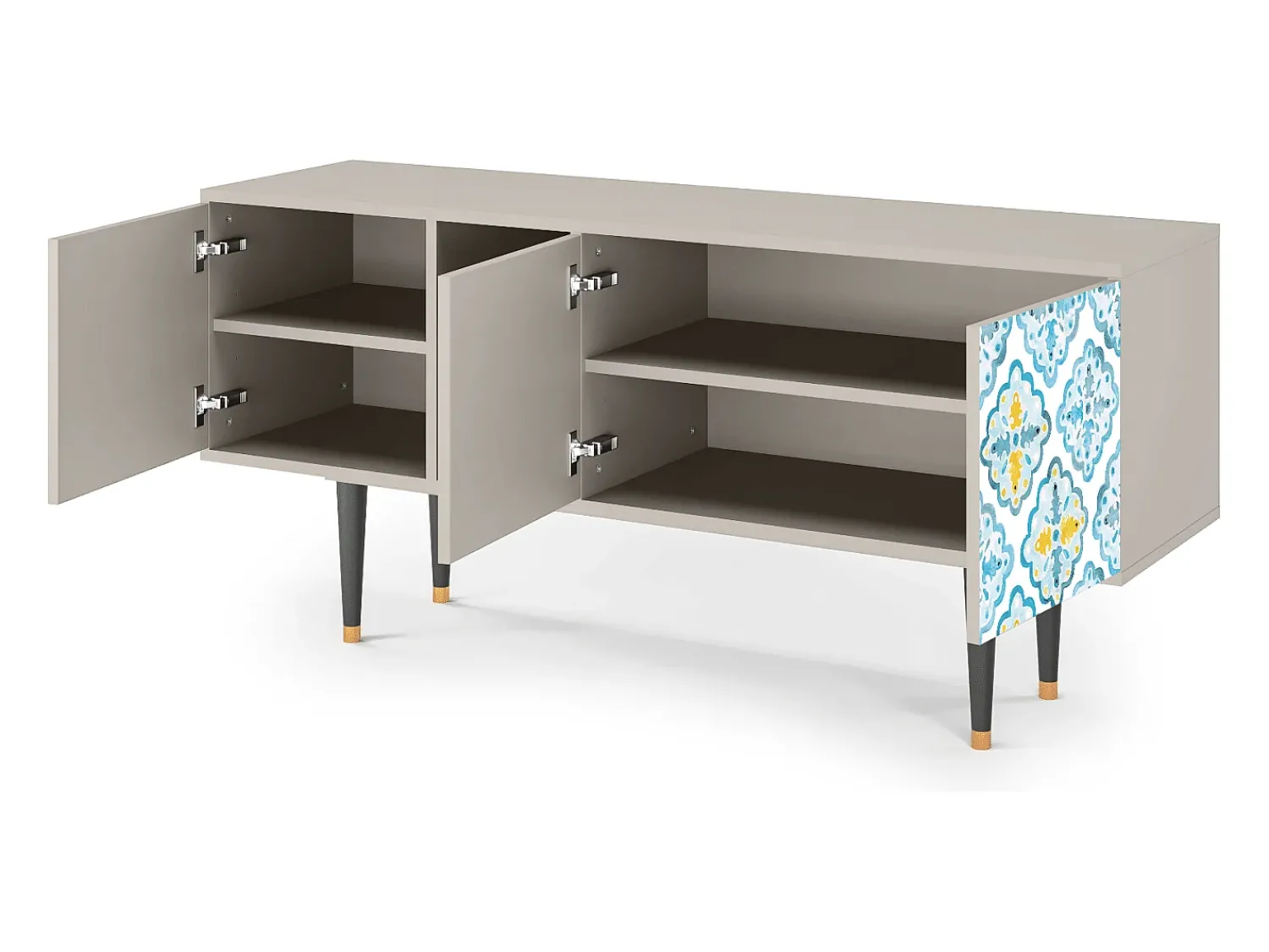 Mueble de TV - 150х69х41 cm - T5 - Portugese tiles, Areia^ Móvel De Tv