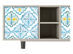 Mueble de TV - 150х69х41 cm - T5 - Portugese tiles, Areia^ Móvel De Tv