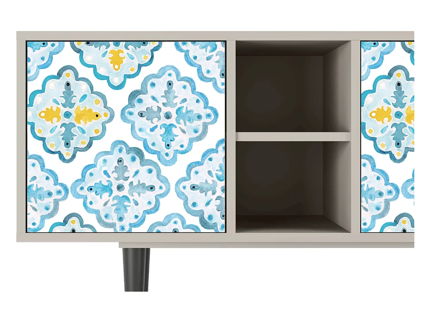 Mueble de TV - 150х69х41 cm - T5 - Portugese tiles, Areia^ Móvel De Tv