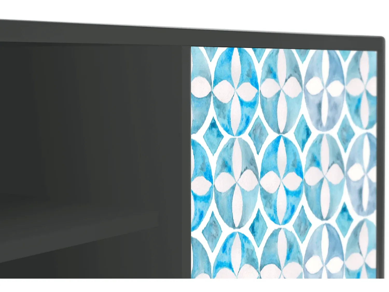 Móvel De Tv* Mueble de TV - 170х69х48 cm - T2 - Porto Mood, Antracite Cinza antracite