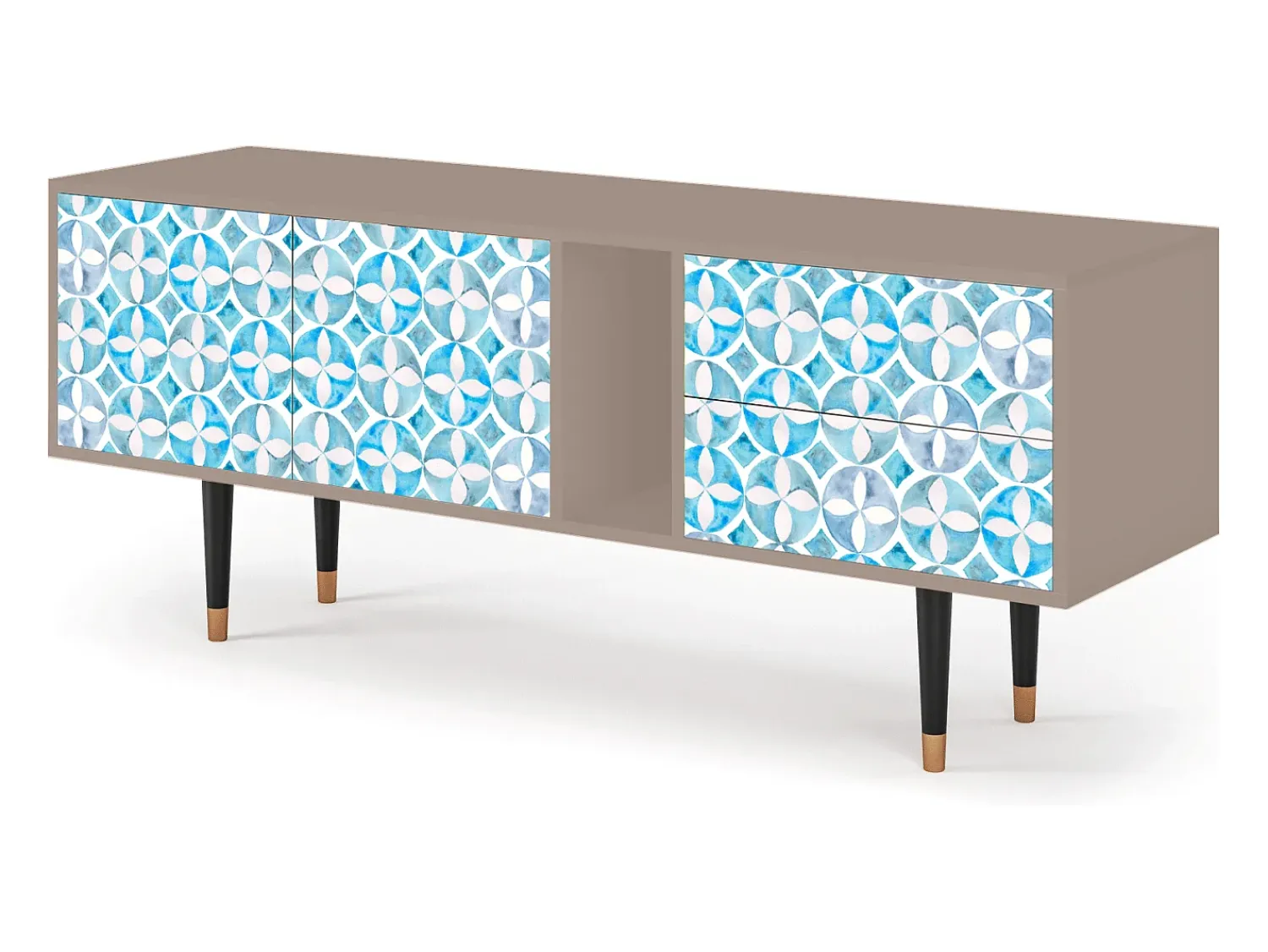 Móvel De Tv* Mueble de TV - 170х69х48 cm - T1 - Porto Mood, Latte Bege