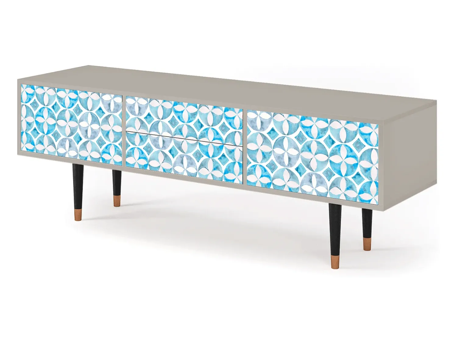 Móvel De Tv* Mueble de TV - 170х59х48 cm - T4 - Porto Mood, Areia Bege