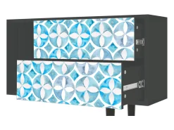 Móvel De Tv| Mueble de TV - 170х69х48 cm - T1 - Porto Mood, Antracite Cinza antracite