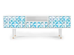 Móvel De Tv| Mueble de TV - 170х59х41 cm - T6 - Porto Mood, Branco Bege