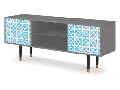 Online Mueble de TV - 170х69х48 cm - T2 - Porto Mood, Cinza Cinzento