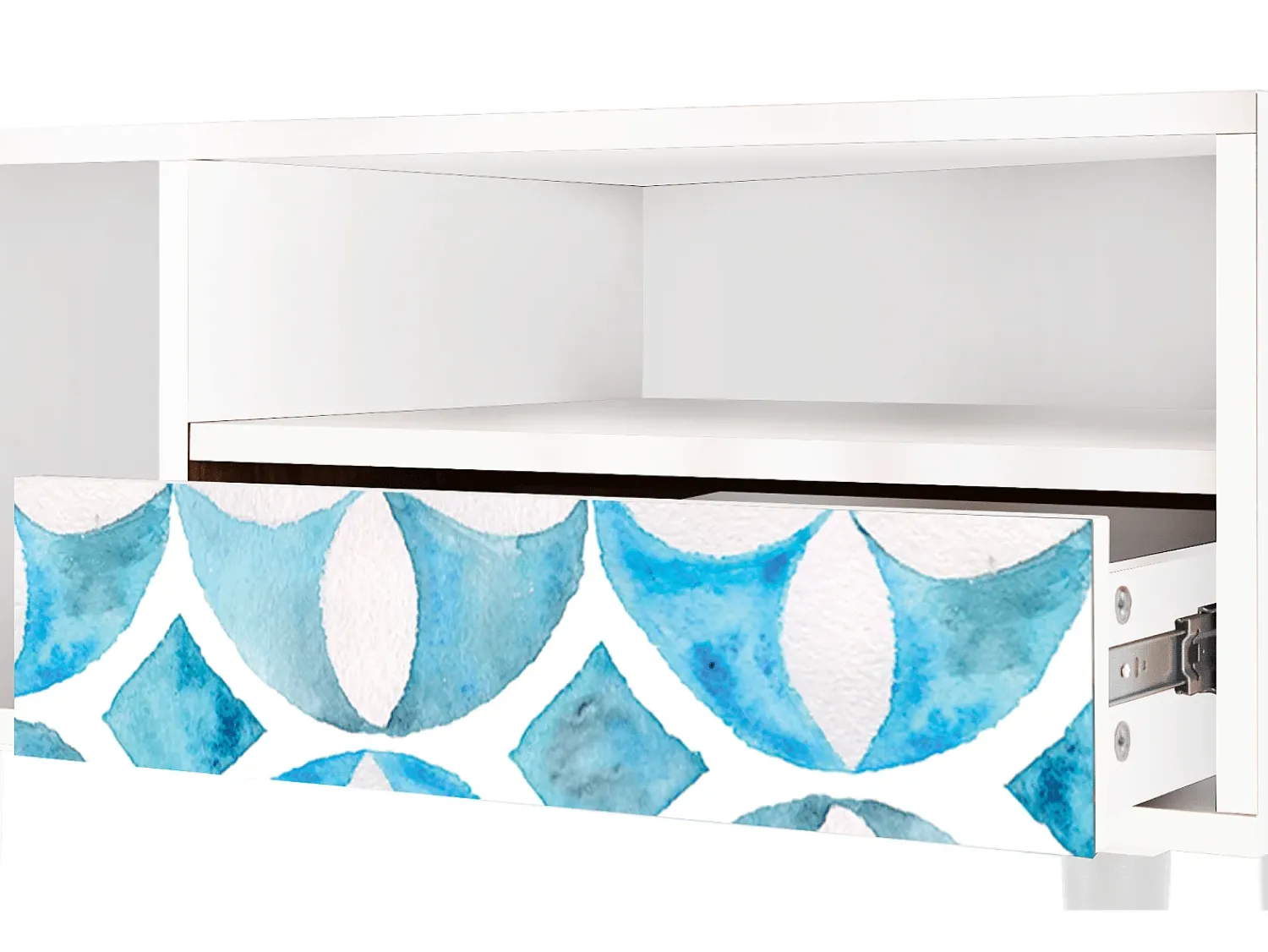 Móvel De Tv| Mueble de TV - 115х59х48 cm - T3 - Porto Mood, Branco Bege