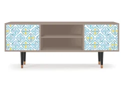 Móvel De Tv* Mueble de TV - 170х69х48 cm - T2 - Portugese tiles, Latte Bege