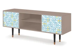 Móvel De Tv* Mueble de TV - 170х69х48 cm - T2 - Portugese tiles, Latte Bege
