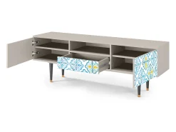 Móvel De Tv| Mueble de TV - 170х59х41 cm - T6 - Portugese tiles, Areia Bege