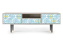 Móvel De Tv| Mueble de TV - 170х59х41 cm - T6 - Portugese tiles, Areia Bege