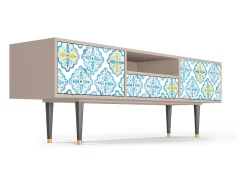 Best Mueble de TV - 170х59х41 cm - T6 - Portugese tiles, Latte Bege
